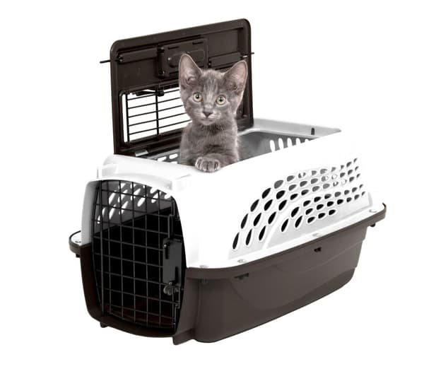 Petmate 2 Door Top Load Kennel XS Vit