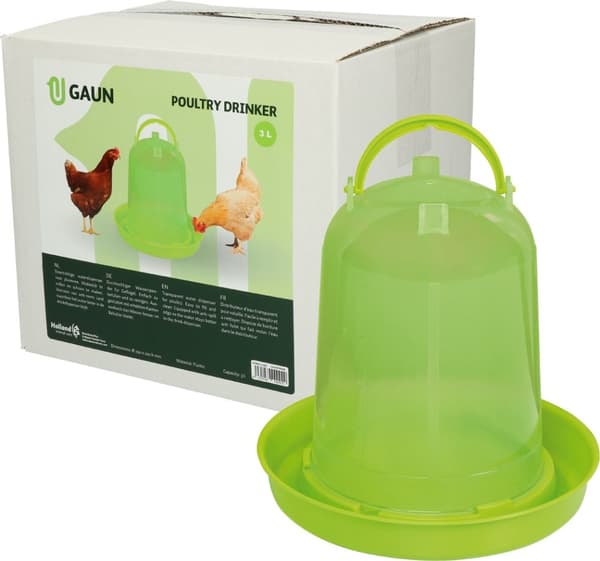 Poultry Drinker 3 l grön