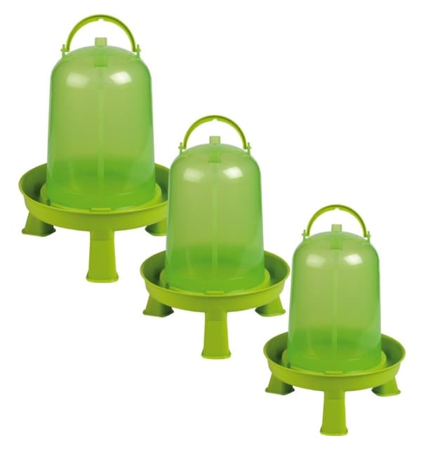 Fjærkredrikker med ben 1,5 l grønn sitron