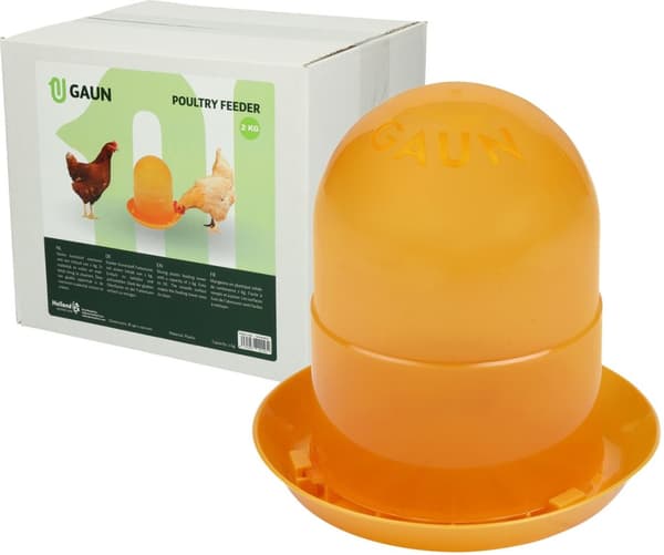 Fjäderfämatare 2 kg apelsin