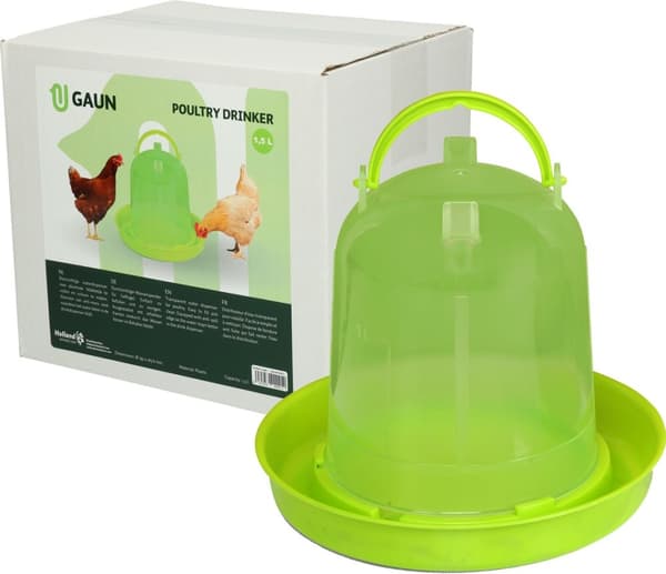 Fjærkredrikker 1,5 liter grønn sitron