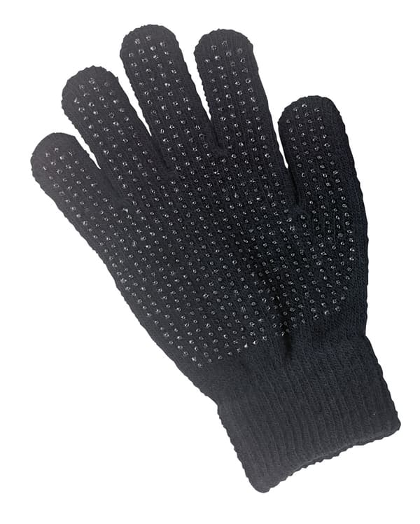 Ridehandske Magic Grippy Black børn