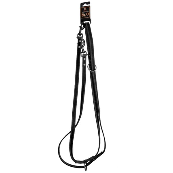 Oppdaget! Pro Leather Training Leash Black 1,6x250cm