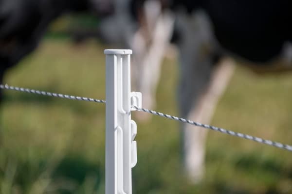 ZoneGuard 3 mm Plus stängseltråd vit och grön 400 m