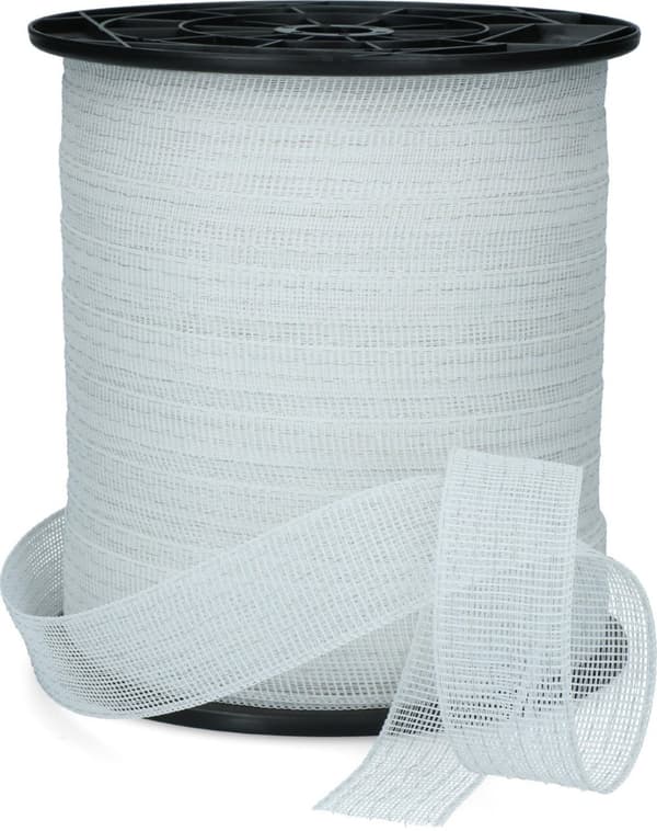 ZoneGuard 40 mm Basic gjerdetape hvit 200 m