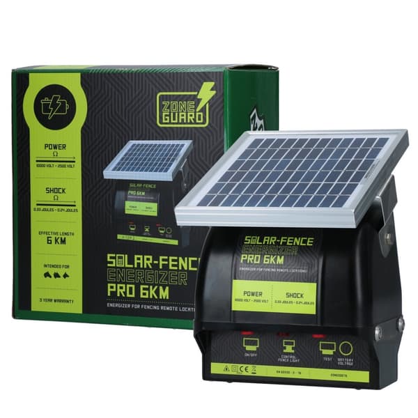ZoneGuard Batterij App. Solenergi 6 km
