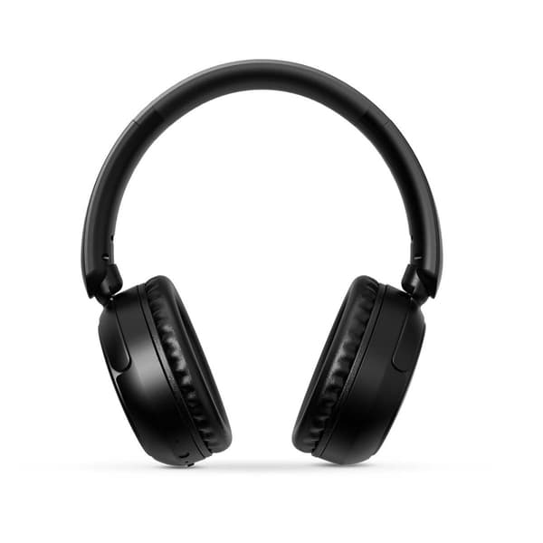 Trådløse over-ear hovedtelefoner | Maksimal batteriafspilningstid: 12 timer | Indbygget mikrofon | Tryk på kontrol | Stemmestyringsstøtte | Lydstyrkek