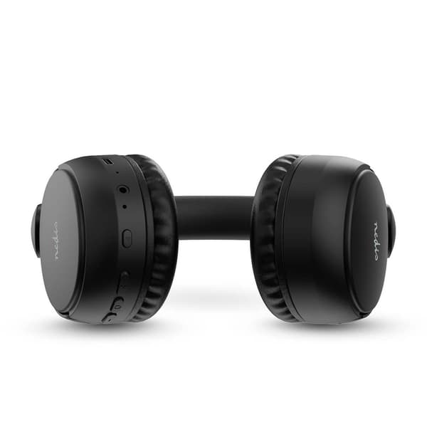 Trådløse over-ear hovedtelefoner | Maksimal batteriafspilningstid: 12 timer | Indbygget mikrofon | Tryk på kontrol | Stemmestyringsstøtte | Lydstyrkek