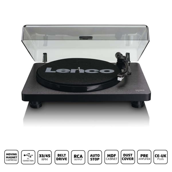 Platespiller i tre med MMC Cartridge og PC Encoding Black