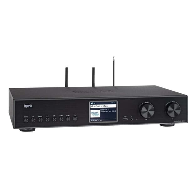 DABMAN i510 BT Multifunktionel Radio DAB+ / FM / Internet / Bluetooth Sort