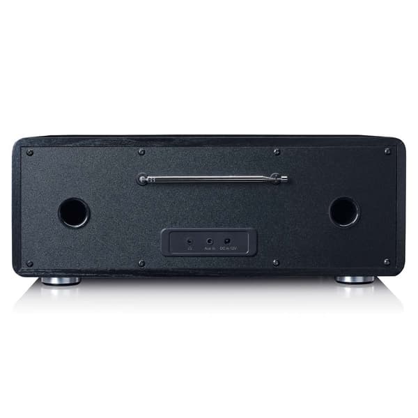 DAB+ FM-radio CD-MP3-soittimella Bluetooth Black
