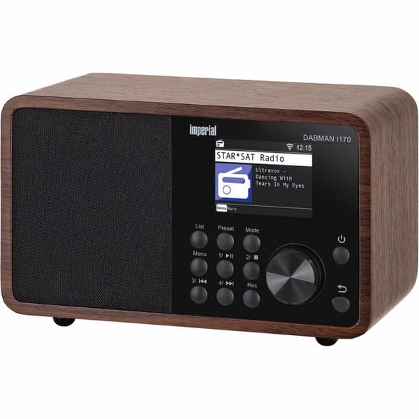 Imperial DABMAN i170 DAB+ ja Internet Radio Wood Look