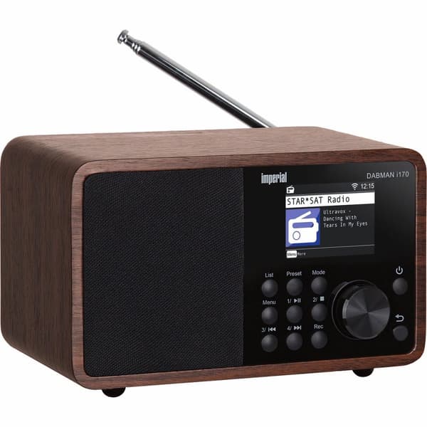 Imperial DABMAN i170 DAB+ ja Internet Radio Wood Look