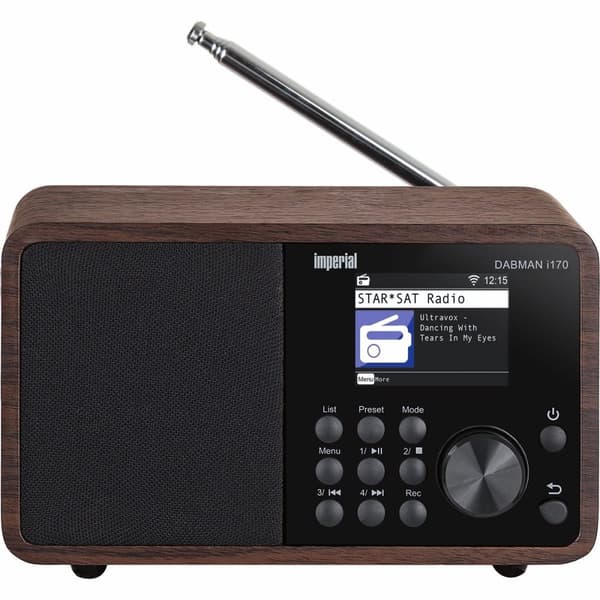 Imperial DABMAN i170 DAB+ ja Internet Radio Wood Look