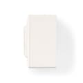Miniatyrbilde 2 av 3: Network Wall Box | In-Wall | 2 port(er) | CAT5e | Rett | Kvinne | Gullbelagt | ABS | Hvit | Eske