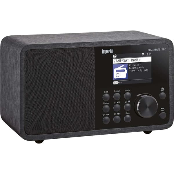 DABMAN i160 DAB+ ja Internet-radio musta