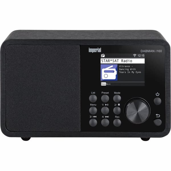 DABMAN i160 DAB+ ja Internet-radio musta