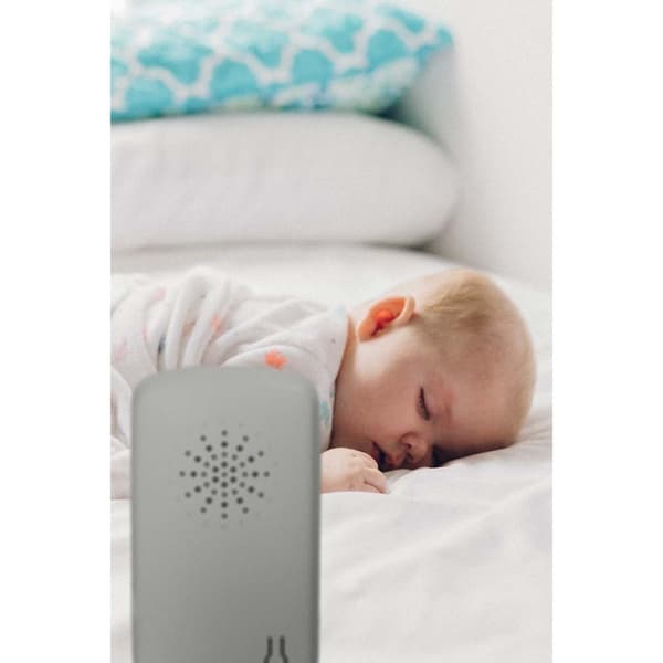 Babymonitor med kamera och 2,4" vit färgskärm
