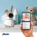 Miniatyrbild 2 av 9: Wi-Fi babyvakt med kamera Vit/Taupe
