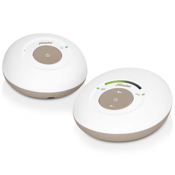 Babyfoon Full Eco DECT, vit/taupe