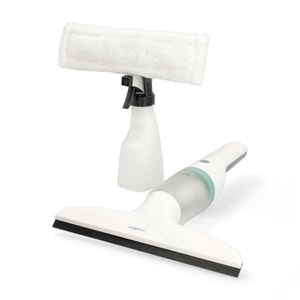 Fönsterdammsugare | 12 W | 1200 Pa | Kapacitet smutsvattentank: 60 ml | Avtagbar smutsvattentank | Grön/vit