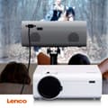 Miniatyrbilde 2 av 9: LCD-projektor med høy oppløsning, støtter Full HD 1080P innhold Hvit