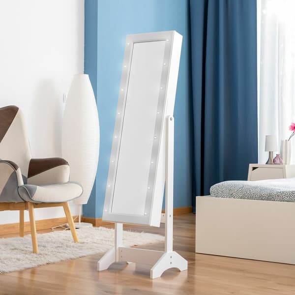 Stående smykkespejl med LED-lys Jewight InnovaGoods