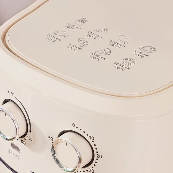 Air Fryer InnovaGoods Vynner Pro 6500 Creme 1700 W 6,5 L Rustfrit stål