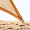 Miniatyrbillede 6 af 8: Rektangulær Shade Sejl Reshad InnovaGoods 3 x 4 m - Grå