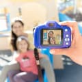 Miniatyrbillede 6 af 8: Genopladeligt digitalkamera til børn med spil Kiddak InnovaGoods