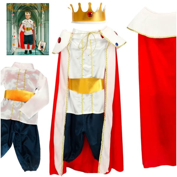 Karnevalsdräkt king size M