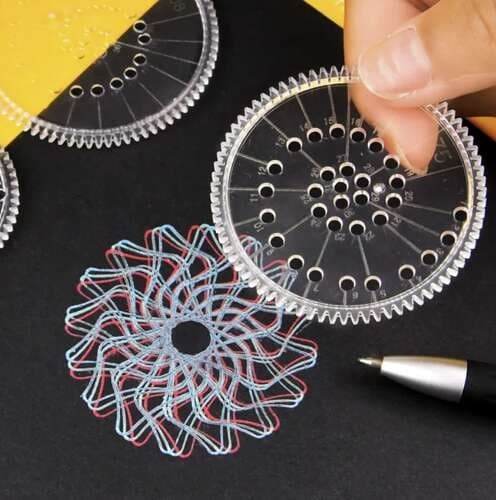 Tegnesett - spirograf Maaleo 24346
