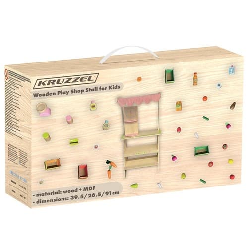 Trebod med tilbehør Kruzzel 24888