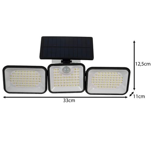 Solcellslampa 180 LED Izoxis 24889