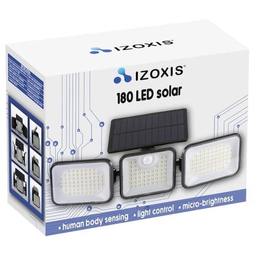 Solcellslampa 180 LED Izoxis 24889