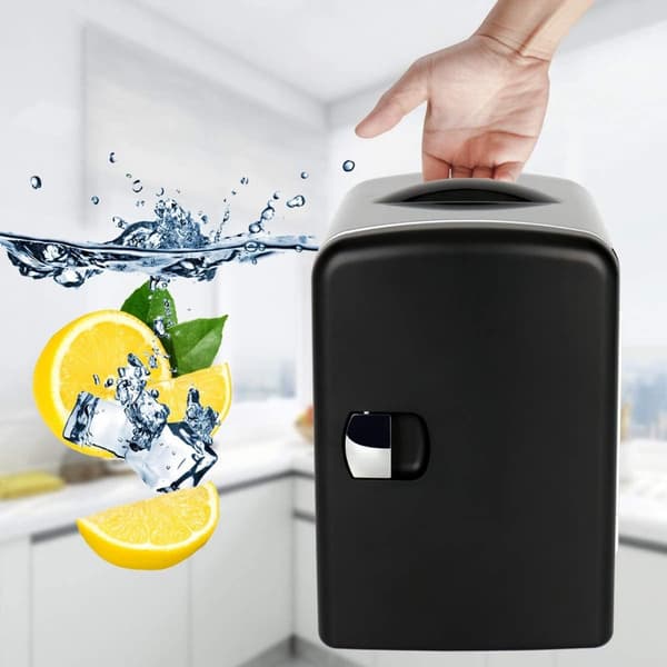 Minikøleskab/varmer 4 liter 220V + 12V adapter