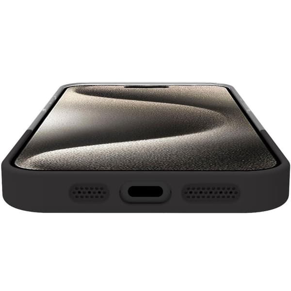 Magdual MagSafe -yhteensopiva kotelo iPhone 16 Black + Transparent