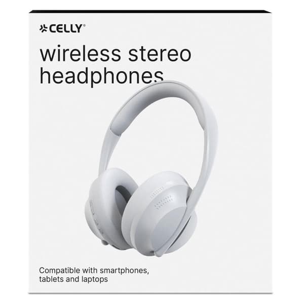 Arcbeat trådløse hovedtelefoner over-ear hvid