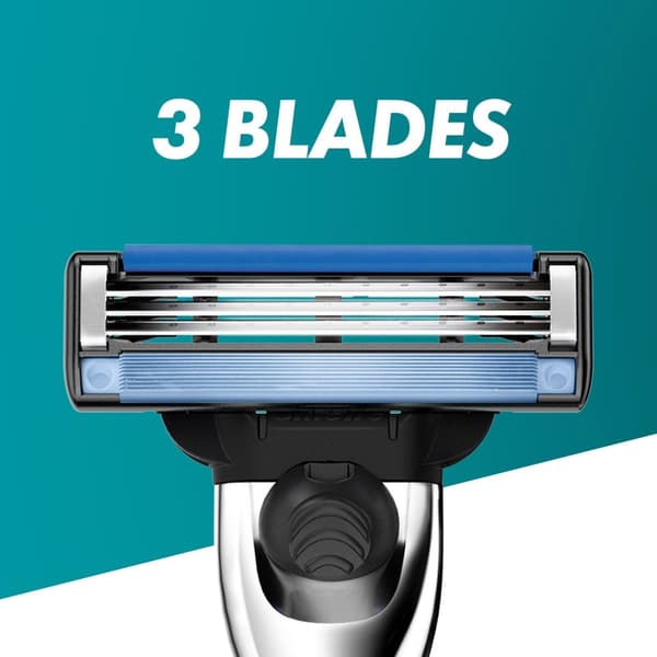 Partakoneen terät Mach3 Turbo 5 kpl