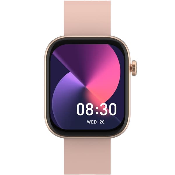 Bluetooth AMOLED Smart Watch Pink / Beige