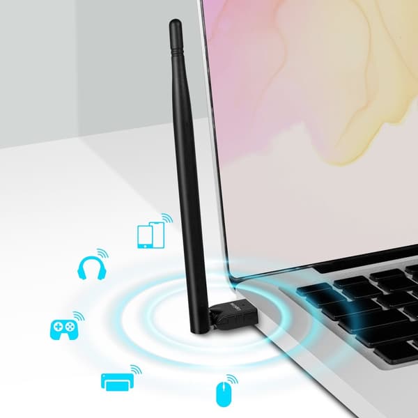 USB-adapter Bluetooth 5.3 med antenne 150 m
