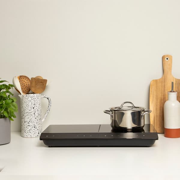 Induktionsplade Dobbelt IK-6162 19&16cm LCD Touch