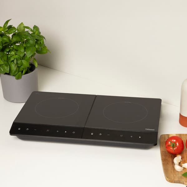 Induktionsplade Dobbelt IK-6162 19&16cm LCD Touch