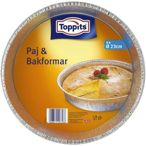 Pai & Bakeform 23cm rund 22stk DFP