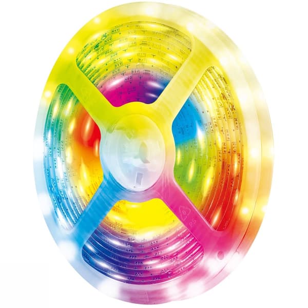 Smart Digital RGB LED-nauha osoitettavissa 400 lm 5m LED WiFi Tuya