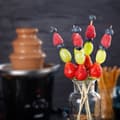 Miniatyrbillede 7 af 7: Chokoladefontæne 292994 sort rustfri skål med hurtig opvarmning