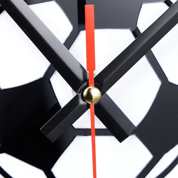DIY veggklokke "Fotball