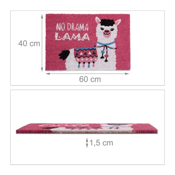 Dørmatte Lama