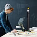 Miniatyrbillede 2 af 9: sæt med 2 udtrækkelige plakatruller