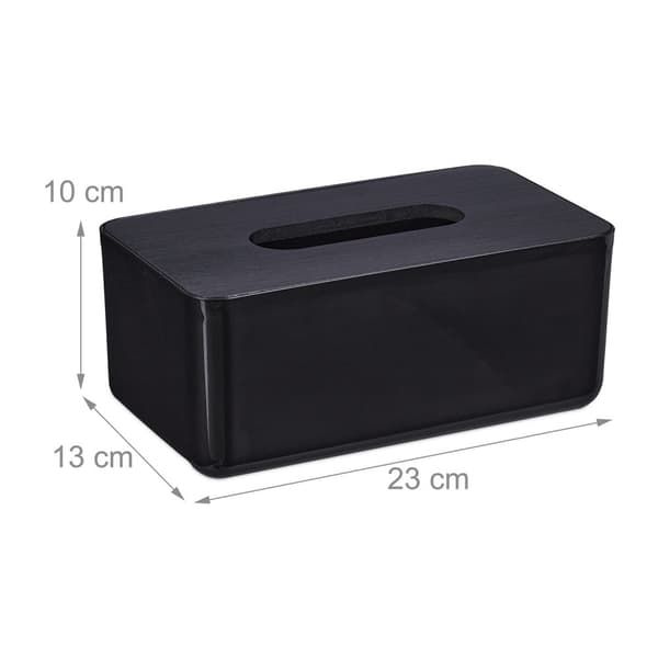 Tissue box med bambus låg